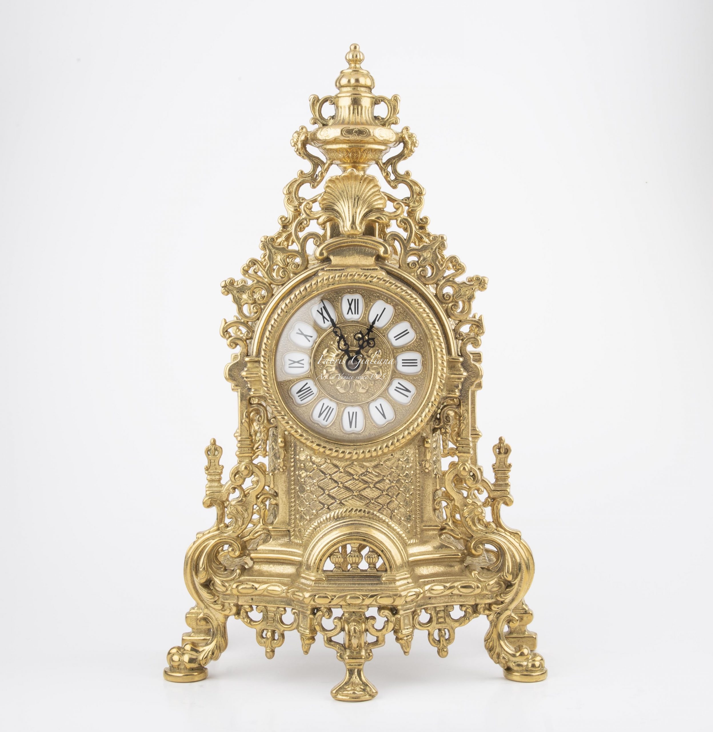 Solid brass Table clock